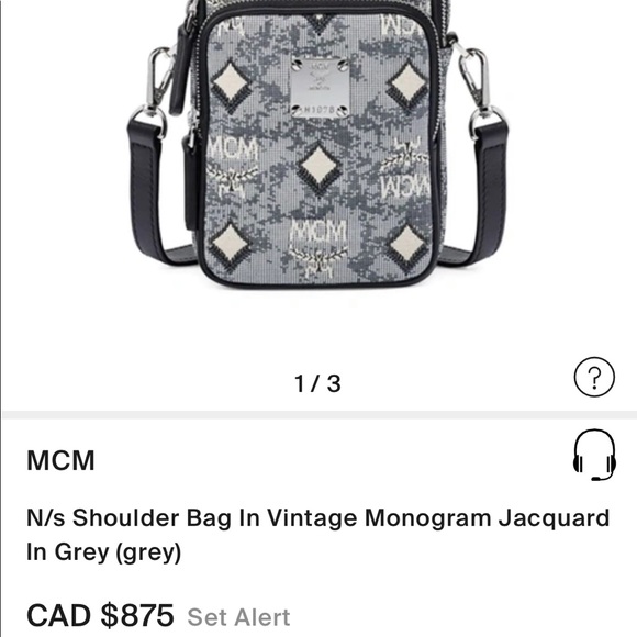 Mcm bag only ( no strap included)** - Picture 2 of 2
